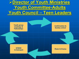 Director of Youth Ministries Youth Council