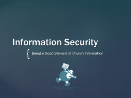 Information Security - Nacba