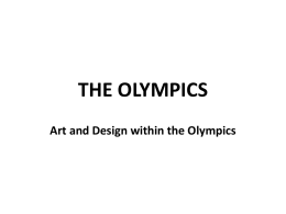 THE OLYMPICS - theartwall.org