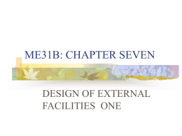 ME31B: CHAPTER SEVEN - Faculty of Engineering