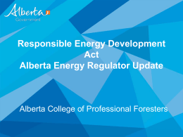 Government of Alberta PowerPoint Presentations