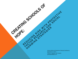 Creating Schools of Hope: