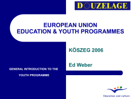 EU Youth Programme