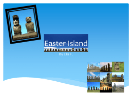 Easter Island - Woodcliff Lake Public Schools