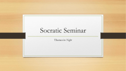 Socratic Seminar - Miss Dougherty's Website