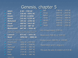 Genesis, chapter 4 - Our Savior's, Eyota