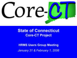 January/February 2006 User Group Meeting