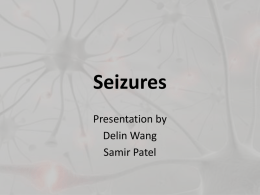 Seizures - Morning Report