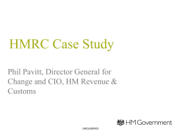 HMRC Case Study - Phil Pavitt