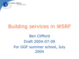 Building WSRF services - Dipartimento di Matematica e