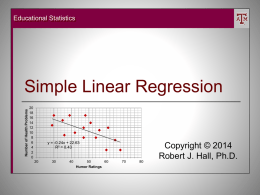 Linear Regression - Texas A&M University