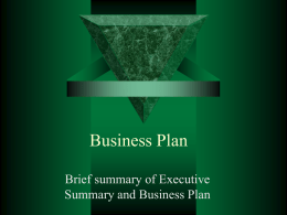 Business Plan - Capitalschool-24