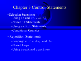 Chapter 3 Control Methods