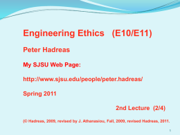 What does ethics have to do with engineering?