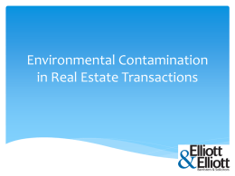 Tricks and Traps of Environmental Contamination in Real