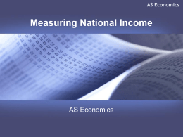 Measuring National Income