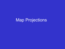 Map Projections - Crescent School