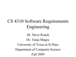 Requirements Engineering-1 - Index