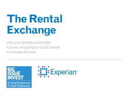 Rental Exchange Presentation