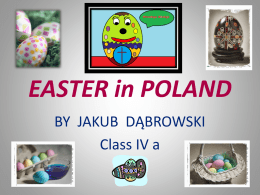 EASTER in POLAND