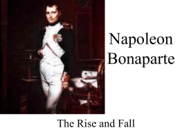 Napoleon Bonaparte - Ralph Robinson: Westfield High School