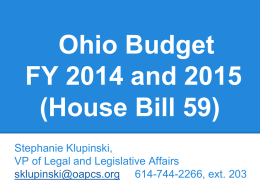 Ohio Budget