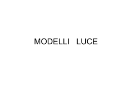 MODELLI LUCE