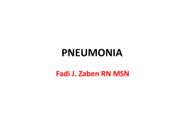 PNEUMONIA - IMET2000-Pal