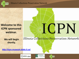 Welcome to this ICPN sponsored webinar.