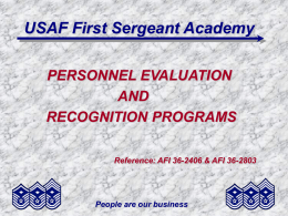 ENLISTED EVALUATION SYSTEM