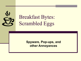 Scrambled Eggs - Creighton University