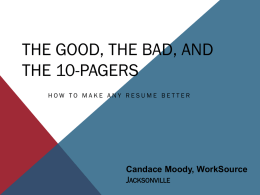 The Good, the Bad, and the 10