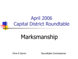 January 2005 Capital District Roundtable