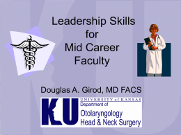 Leadership in Medicine