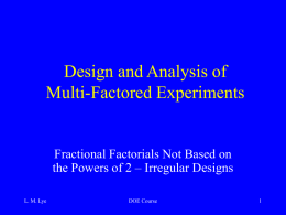 Design and Analysis of Multi
