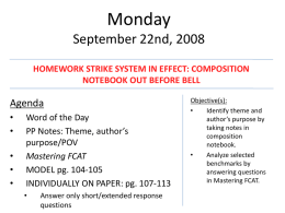 Monday, August 18th, 2008