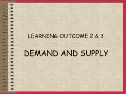 LEARNING OUTCOME 2 & 3 - Bannerman High School