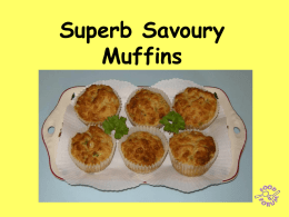 Savoury Muffins