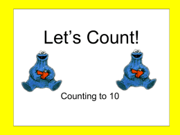 Let’s Count!