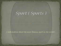 Sport ( Sports )