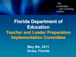 Finding Your Focus - Florida Department of Education
