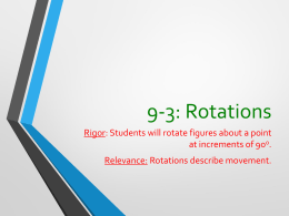 9-3: Rotations - Mrs. Blondin's Math Zone