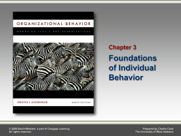 Organizational Behavior 9e.