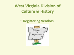 West Virginia Division of Culture & History