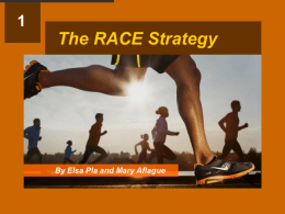 Using the RACE strategy - Grant Beacon Middle School