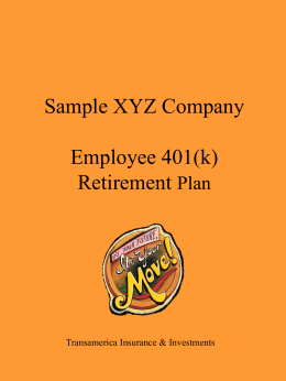Mascaro Company 401(k) Plan