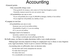 Accounting - David D. Friedman