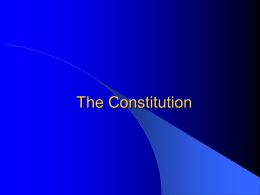 The Constitution - Century High School