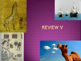 Review V - AP World History