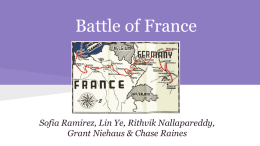 Battle of France - Mr. Doran's website